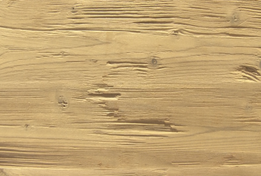 Thermal spruce three-layer board chopped und lightly grinded